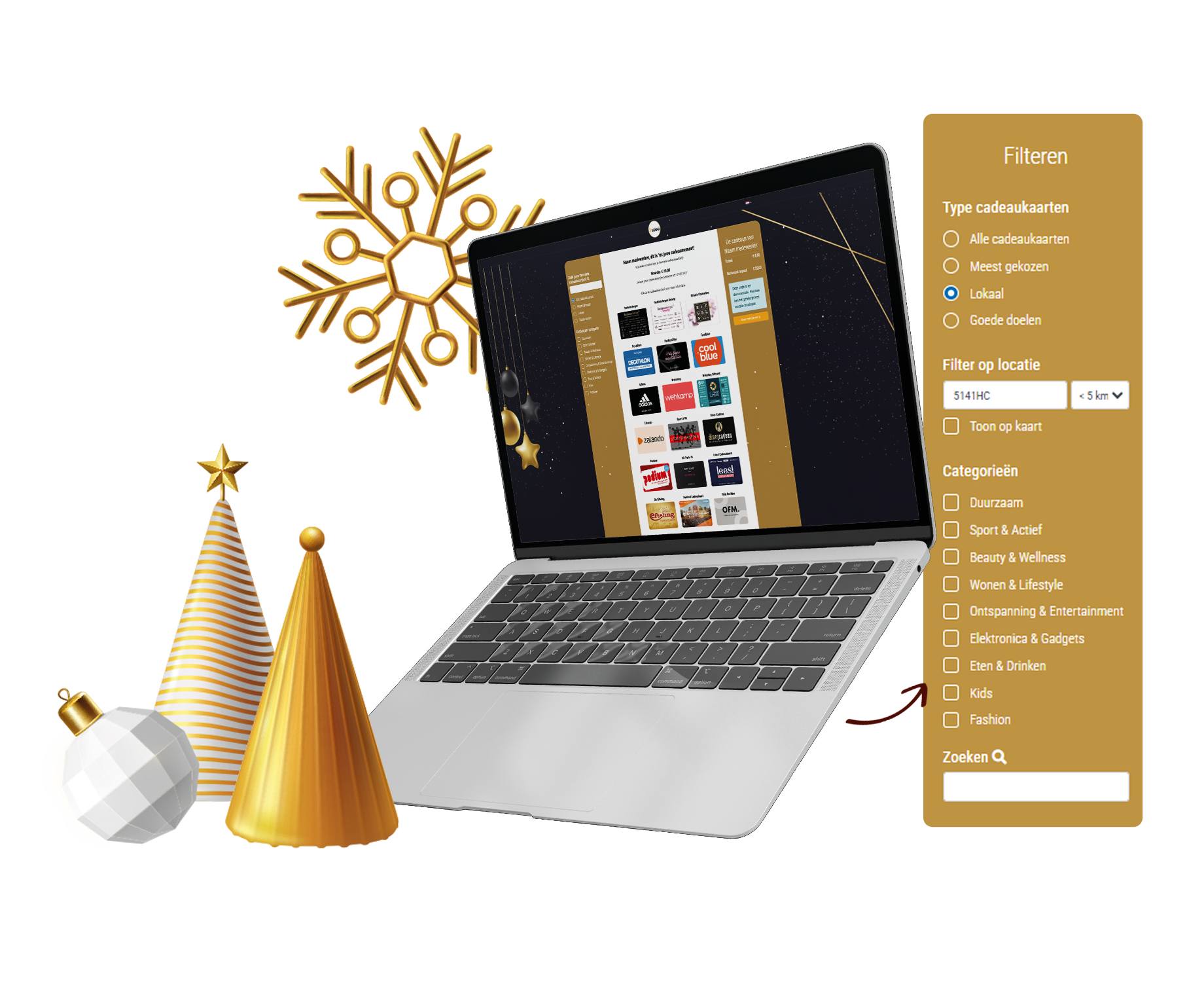 Cadeaukaartenwebshop
